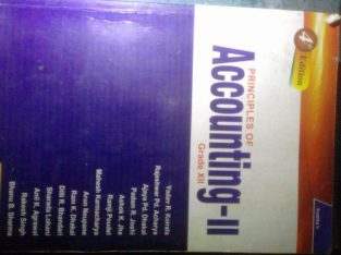 Principle of Accounting II