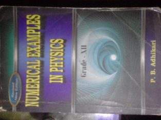 Numerical Example in physics