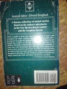 Wild animals i have known