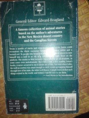 Wild animals i have known