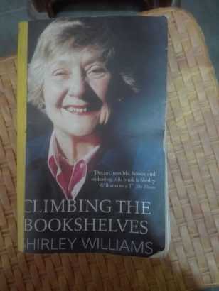 Climbing the book shelves