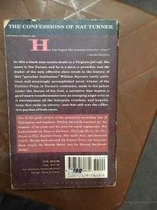 The confessions of Nat Turner