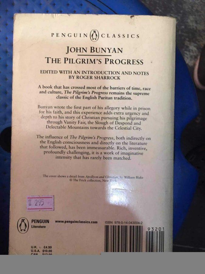 THE PILGRISM’S PROGRESS