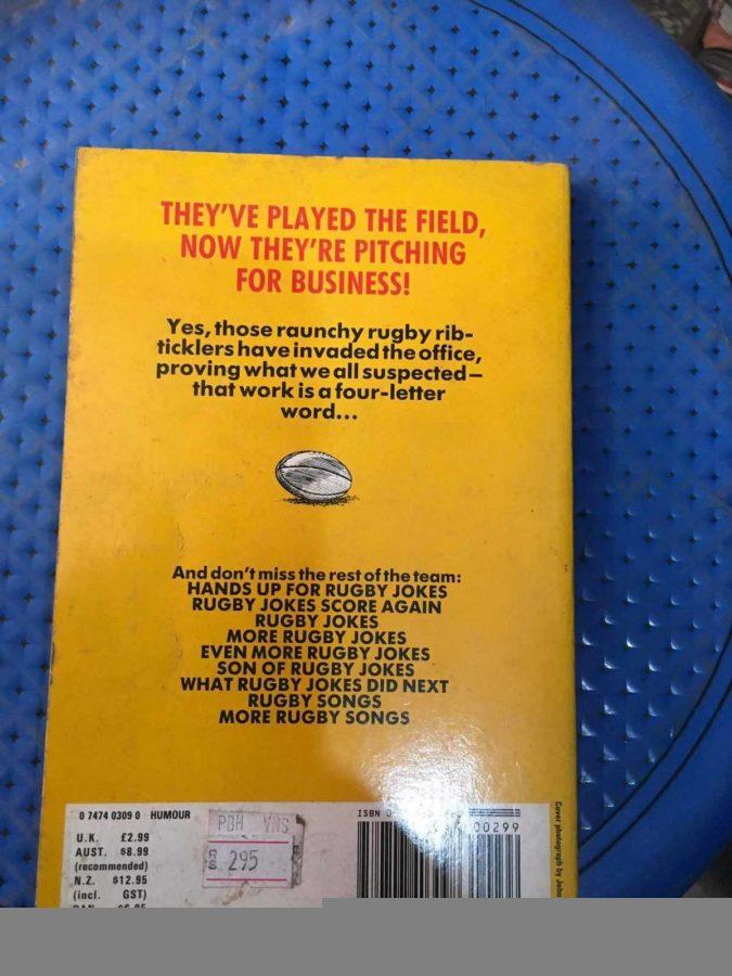 RUGBY JOKES IN THE OFFICE