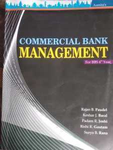 Commercial bank management