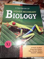 Biology book for higher secondary