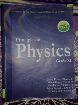 Principle of Physics Grade X1