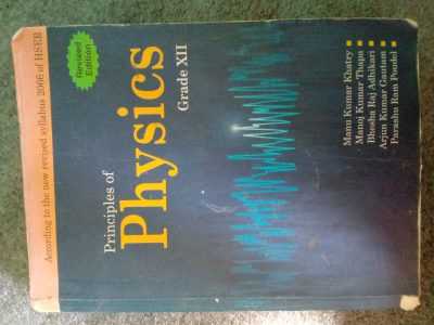 Principle of physics – XII