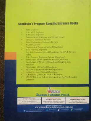 Past question book of Bsc nursing