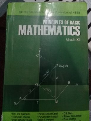 Principles of mathematics xii