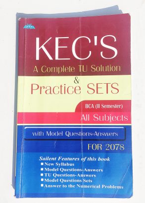 BCA II Sem KEC’s solution