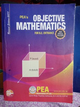 Pea IOE entrance Objective Math