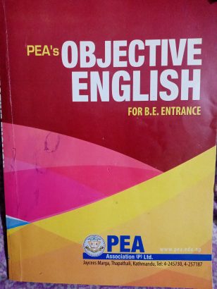 PEA IOE Entrance objective English