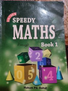 Speedy Maths Book – Class 1