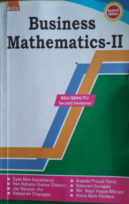 Business mathematics-II