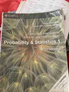 ASand Alevel probability & statistics 1