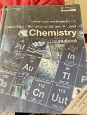 A level chemistry book (Lawrie Ryan)