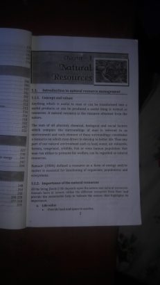 Natural Resources Management