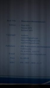 Research Methodology