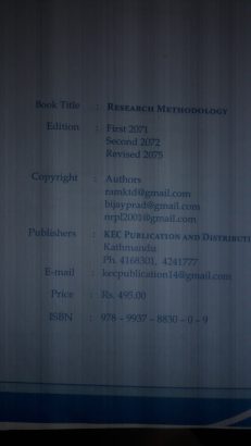 Research Methodology