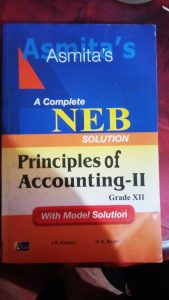 NEB Principles of Accounting -II Grade 12