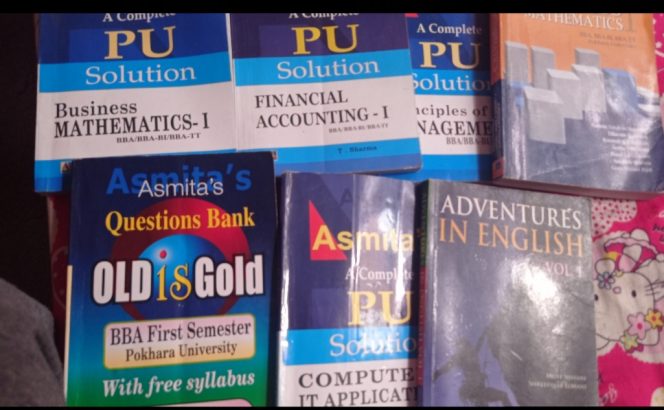 BBA FIRST SEMESTER SOLUTION AND BOOK (PU)