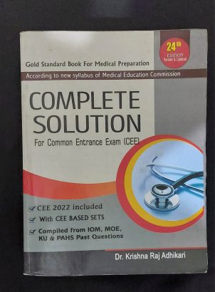 Complete Solution for CEE 24th edition