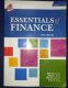 Essentials of Finance -BBA-PU-Third Sem