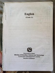 class 11 english and nepali book