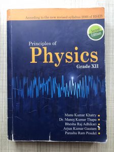 Principle of physics – XII