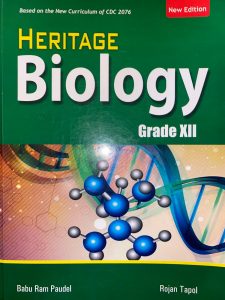 Biology book- Grade XII