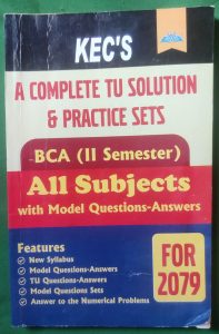 BCA 2nd sem Practice Sets