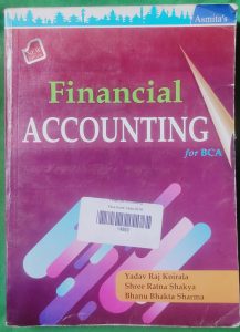 BCA 2nd sem Accounting
