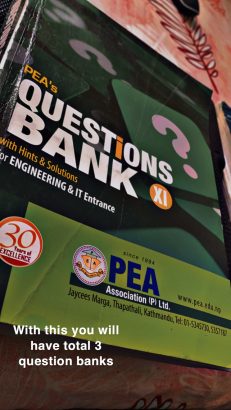 Pea Books +( 2 extra question bank )