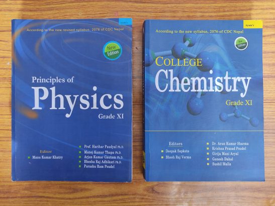 Physics & Chemistry book Grade 11(NEB)