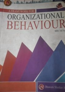 Organizational behaviour bbs 3 rd yrs