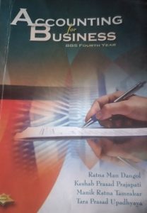 Accounting for business Bbs 4 th yrs