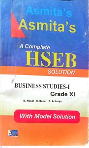 model solution for business studies