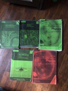 A-level science books (photocopy)