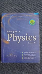 Principle of Physics XI