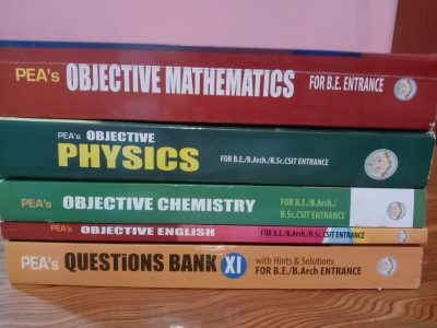 PEA’s objective book with question bank