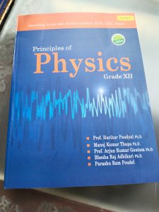 Principle of Physics XII