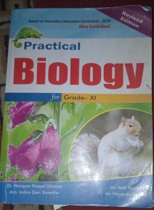 biology practical book