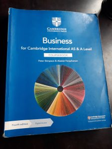 AS and Alevel business book