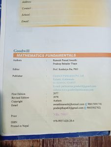 goodwill math class 11