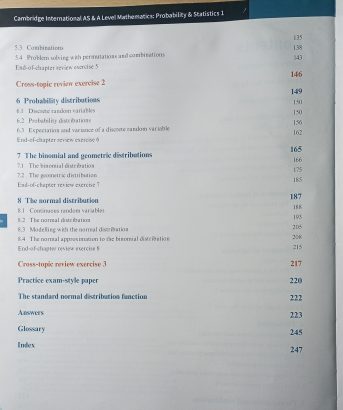 A-level Probability and Statistics 1