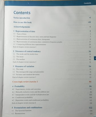 A-level Probability and Statistics 1