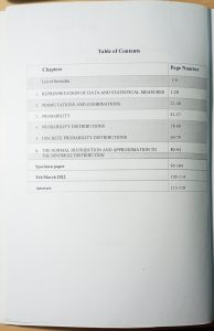 Probability & Statistics 1 Past Paper