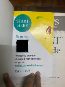 SAT Preparation Book