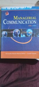 Managerial communication MBS 1st sem